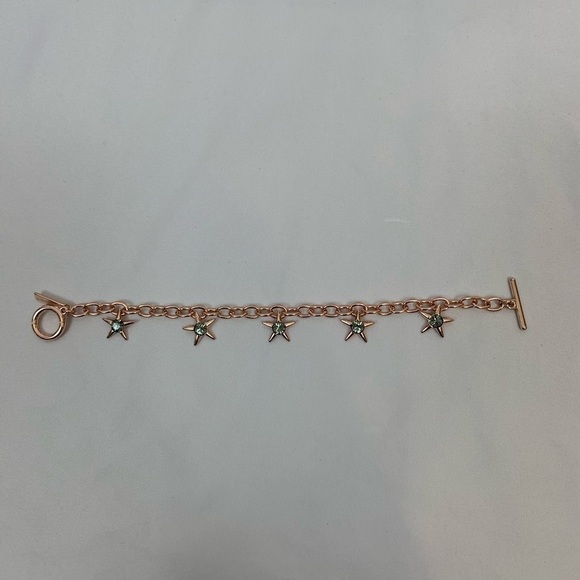 Jewelmint Star Link Bracelet Rose Gold Tone - Picture 3 of 5